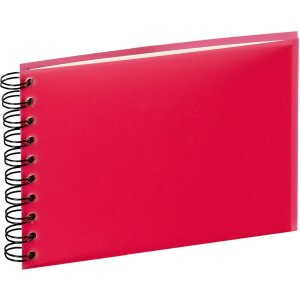 Panodia Spiral Album Candy red 3 sizes cream coloured sides