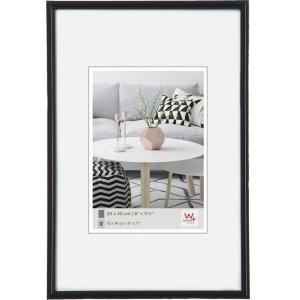 plastic frame Galeria 29,7x42 cm black