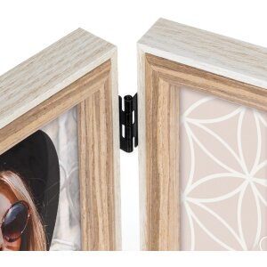 ZEP wooden photo frame Kriss double frame 2 photos 10x15...