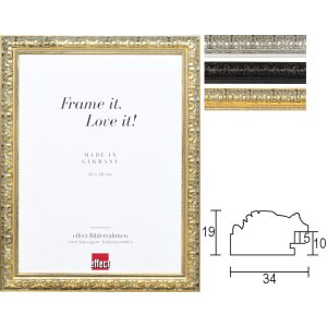 Effect wooden frame Profile 94 Special formats and glass...