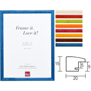 Effect wooden frame Profile 89 Special formats and glass...