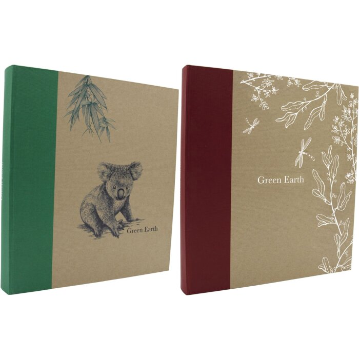 Panodia Jumbo Photo Album Greenearth 34x37 cm 100 white sides