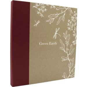 Panodia Jumbo Photo Album Greenearth 34x37 cm 100 white...