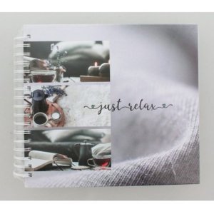 Hama Spiral Album Relax Just 28x24 cm 50 white sides