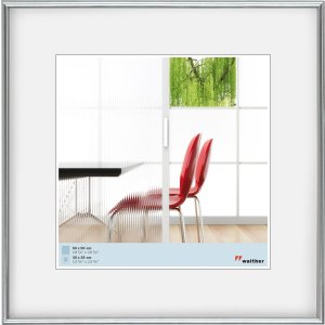 plastic frame Galeria 40x40 cm silver