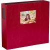 HNFD 1000 Photo Photo album LONA bordeaux 34,5x33 cm 168 black sides