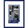 plastic frame Napoli 10x15 cm blue