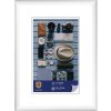 plastic frame Napoli 10x15 cm white