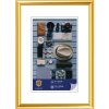 plastic frame Napoli 13x18 cm gold