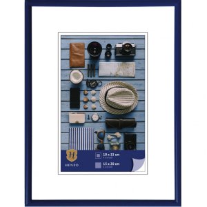 plastic frame Napoli 15x20 cm blue