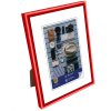 plastic frame Napoli 15x20 cm red