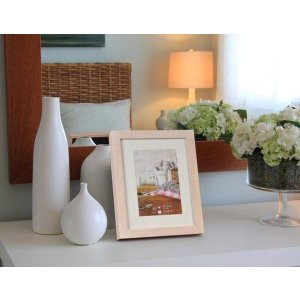 Picture frame Jardin 13x18 white wooden frame