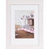 Picture frame Jardin 13x18 white wooden frame