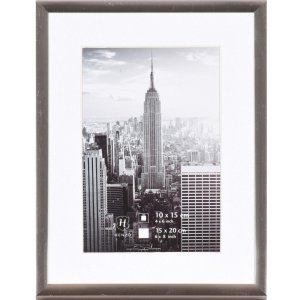 Manhattan alu frame 15x20 cm steel