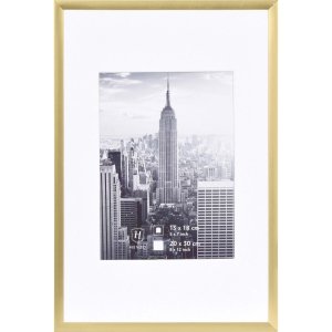 Manhattan alu frame 20x30 cm gold