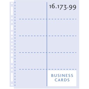 Henzo 10 Sheet Insert Sheets Business Cards