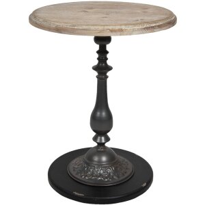 Clayre & Eef 50525 Side table Brown, Black ø...