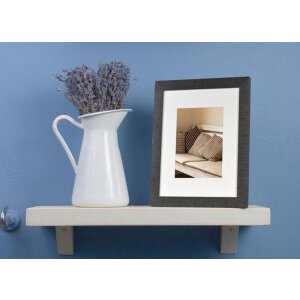 Driftwood wooden frame 18x24 cm dark gray