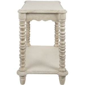 Clayre & Eef 5h0529 Side table white 60x40x70 cm