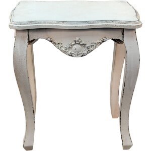 Clayre & Eef 5h0538 Side table white 52x35x58 cm