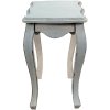 Clayre & Eef 5h0538 Side table white 52x35x58 cm