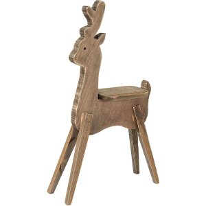 Clayre & Eef 5h0633 Deco Reindeer Brown 38x15x68 cm