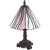 Clayre & Eef 5ll-6193 Tiffany table lamp Pink, Blue ø 20x34 cm E14-max 1x25W