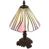 Clayre & Eef 5ll-6193 Tiffany table lamp Pink, Blue ø 20x34 cm E14-max 1x25W