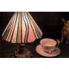 Clayre & Eef 5ll-6193 Tiffany table lamp Pink, Blue ø 20x34 cm E14-max 1x25W