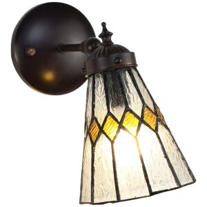 Clayre & Eef 5ll-6203 Tiffany Wall Lamp Beige...