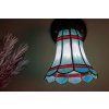 Clayre & Eef 5ll-6206 Tiffany Wall Lamp Blue, Red 17x12x23 cm E14-max 1x40W