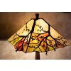 Clayre & Eef 5ll-6226 Tiffany table lamp Brown, Beige ø 36x57 cm E27-max 2x60W