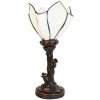 Clayre & Eef 5ll-6231 Tiffany Table Lamp Flower White