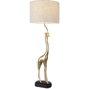 Clayre & Eef 5lmc0011 Table lamp giraffe gold color...