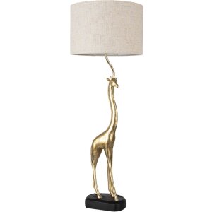 Clayre & Eef 5lmc0011 Table lamp giraffe gold color...