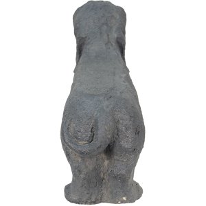 Clayre & Eef 5mg0019 Dog Grey 74x19x39 cm