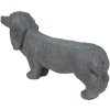 Clayre & Eef 5mg0019 Dog Grey 74x19x39 cm