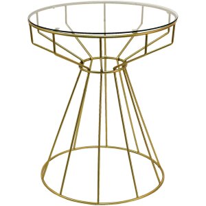 Clayre & Eef 5y0994 Side table gold color ø...