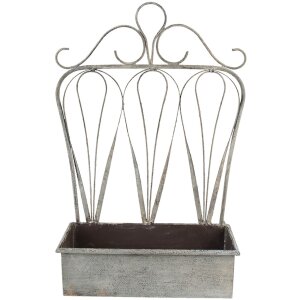 Clayre & Eef 5y1004 Plant holder gray 49x15x70 cm -