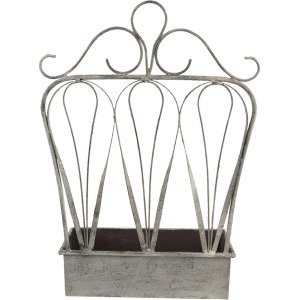 Clayre & Eef 5y1004 Plant holder gray 49x15x70 cm -