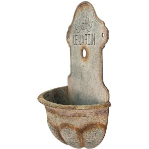 Clayre & Eef 5y1097 Deco wall fountain gray 46x24x69 cm