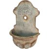 Clayre & Eef 5y1097 Deco wall fountain gray 46x24x69 cm