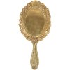 Clayre & Eef 62s261 Hand mirror gold color 13x1x27 cm