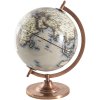 Clayre & Eef 64910 Globe Deco Grey, Green 22x22x30 cm