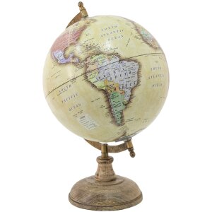 Clayre & Eef 64913 Globe Deco Blue, Green, Red...