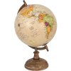 Clayre & Eef 64917 Globe Deco Beige ,Brown 22x22x37 cm