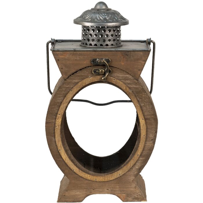 Clayre & Eef 64954 Lantern Brown 29x5x34 cm