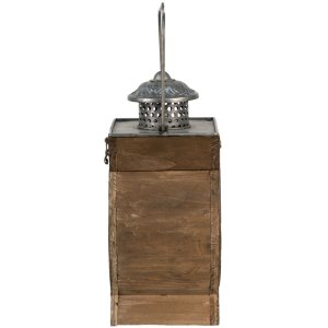 Clayre & Eef 64954 Lantern Brown 29x5x34 cm