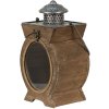 Clayre & Eef 64954 Lantern Brown 29x5x34 cm