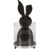 Clayre & Eef 64995 Lantern Rabbit Green, White, Pink 11x10x22 cm